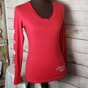 Harley Davidson Christmas Long Sleeve T-Shirt(1-E)